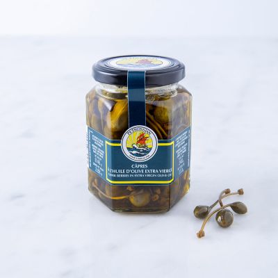 Câpres à l'Huile d'Olive Extra Vierge