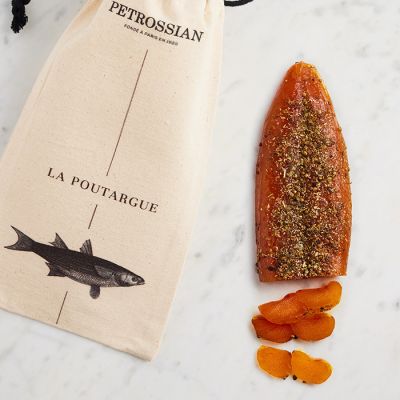 Bottarga met ‘Kaspische’ Kruiden